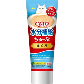 CIAO 乳酸菌肉泥小食 -補水金槍魚 80g (CS-158)