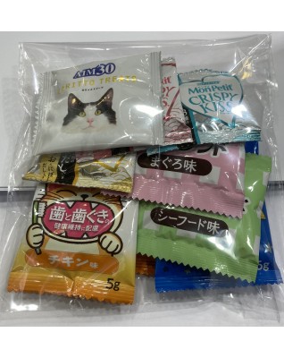 日本品牌 - 不同口味護牙齒健康貓小食 10本