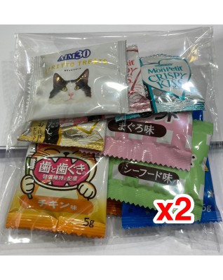日本品牌 - 不同口味護牙齒健康貓小食 10本 x 2包 /每包$42=$84