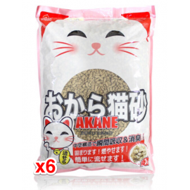 Akane 日本強力除臭 - 雙孔豆腐砂 7Lx6包 /每包$77=$462