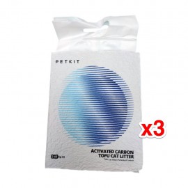 Petkit Pura Cat 活性碳除臭豆腐砂 18L (6L x3包 /每包$46=$138)