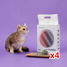 Petkit Pura Cat 5合1活性碳除臭混合砂 7L x4包 /每包$46=$184