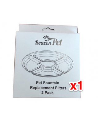 Beacon Pet 寵物花花(小花)飲水機炭濾芯 2塊/盒 - 寵物花花(小花)飲水機及加強版LED用 (只有1盒)