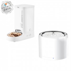 Petkit Eversweet 3 Pro無線水泵智能飲水機 (原名-6代水機)  Smart Pet Drinking Fountain + Fresh Element Solo 智能餵食器 套裝優惠 [原裝行貨，提供一年保養] 