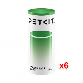 Petkit PUROBOT MAX PRO 專⽤儲便袋 x 6卷 /每卷 $21 =$126