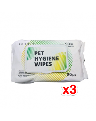 Petkit- 99.9%殺菌全身濕紙巾- 80片 x3 /每包$20 = $60
