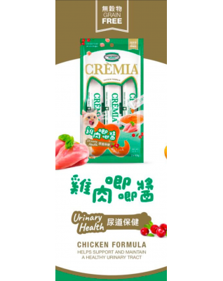 Oven-Baked Tradition Cremia 機能性肉泥唧唧醬-尿道保健-雞肉 3x15g