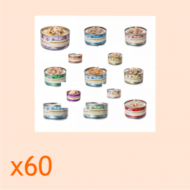 Astkatta 主食罐頭 60罐優惠套裝 (可混味) 80gx60 /每罐$12.8=$768