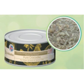 Astkatta 08 純鱷魚肉絲 全貓保健主食罐80g (只有19罐, 02-07-2027到期) 