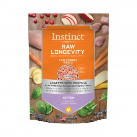 Instinct 本能 凍乾生肉-長壽系列-幼貓 ( 雞 ) 9.5 oz