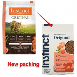 Instinct 本能 無穀物 - 三文魚貓糧 10lb ( 需預訂 ) (新舊包裝會隨機發放)