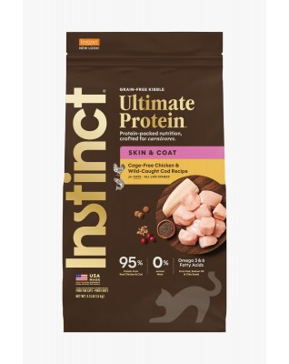 Instinct 本能 頂級蛋白質 - 1雞肉+鱈魚 (護毛配方) 3.3lb